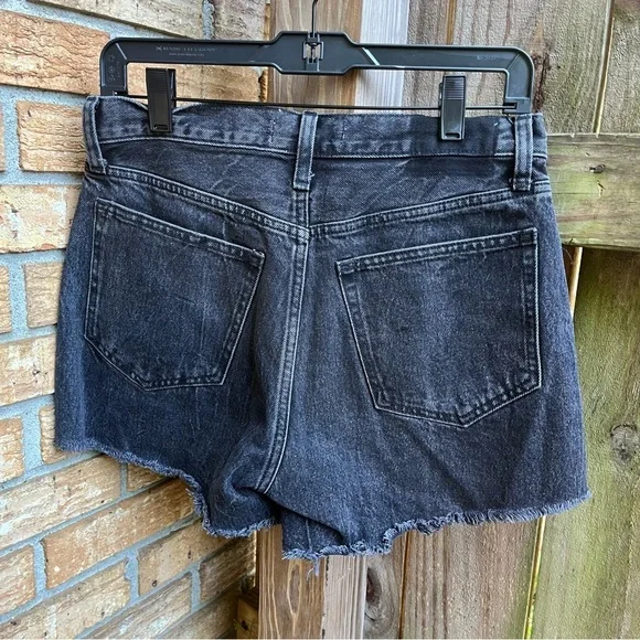 Abercrombie & Fitch Black Jean Shorts - Picture 3 of 3